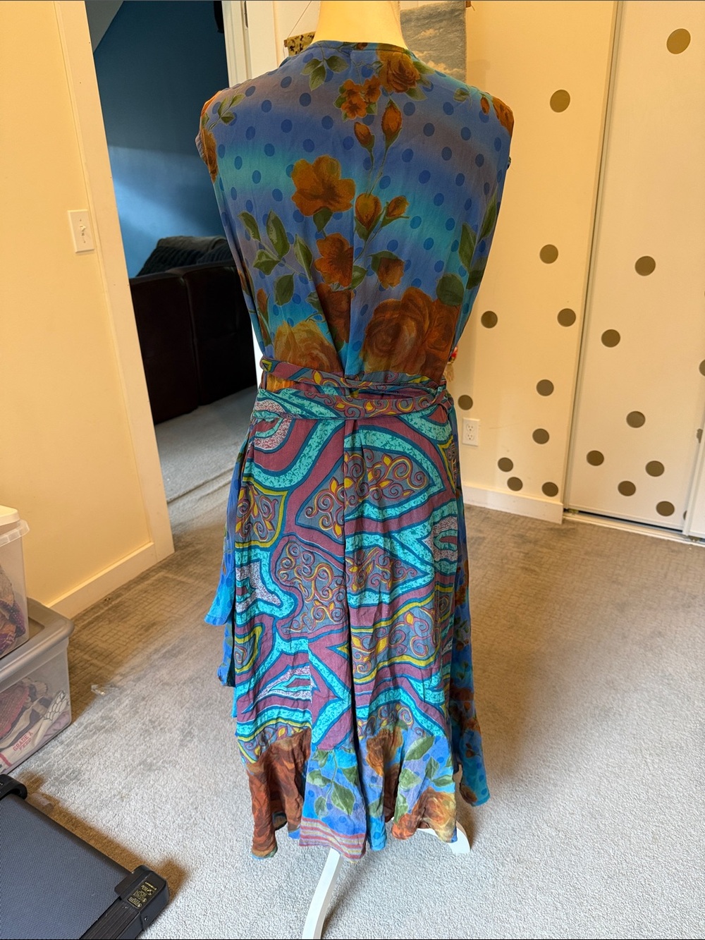 Kantha Bae wrap dress duster - Picture 5 of 8